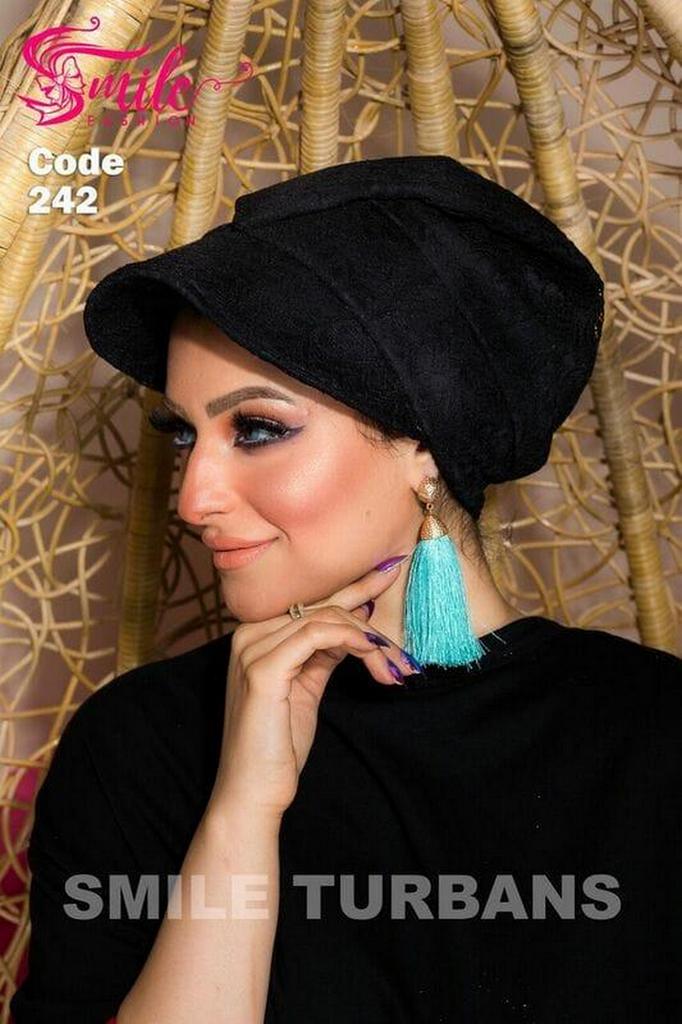 Turban Cap Dantel - Smile Turbans - 242