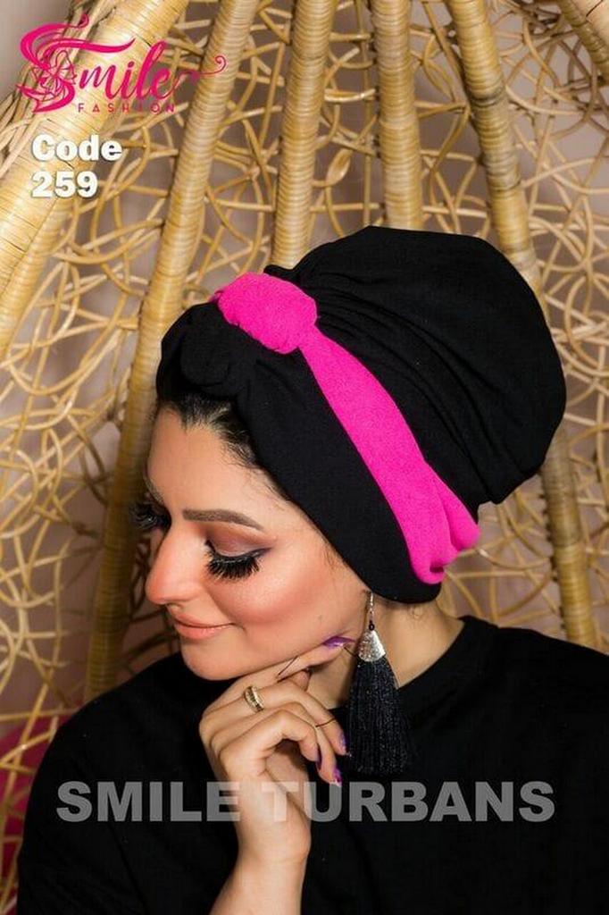 Turban double kont crepe - Smile Turbans - 259