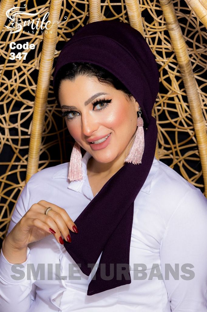 Turban Multi-way tie crepe - Smile Turbans - 347