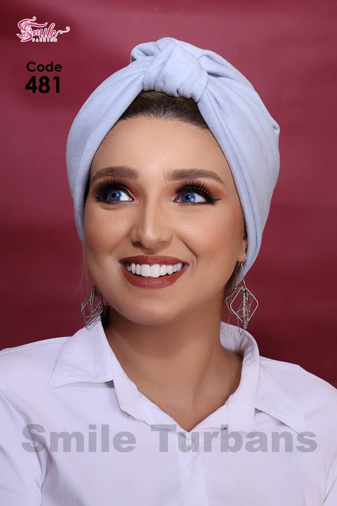 Turban knot suede - Smile Turbans - 481