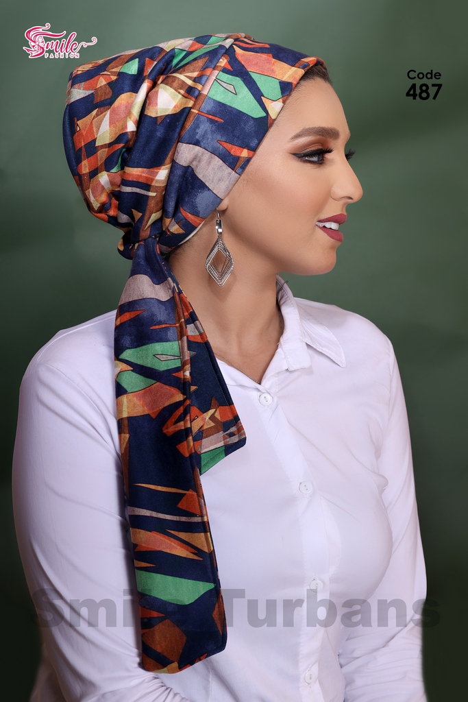 Turban tie crepe - Smile Turbans - 487