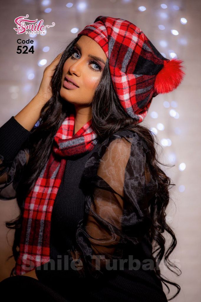 IceCap  & Scarf IceCap  Gogh - Smile Turbans - 524