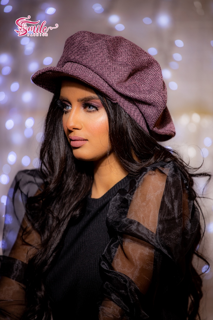 beret Cap wool - Smile Turbans - 534