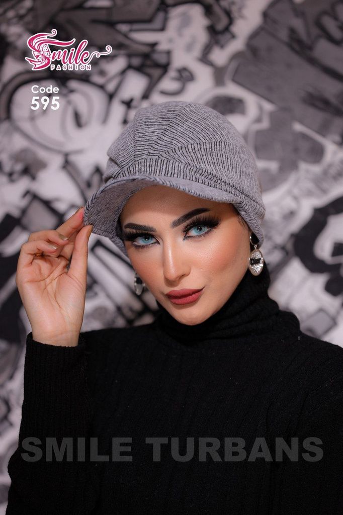 beret Cap wool - Smile Turbans - 595