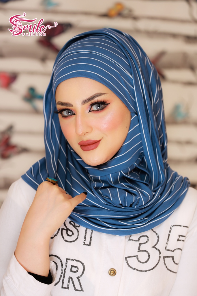 Hijab Ready-made hijab without pins chiffon - Smile Turbans - 678