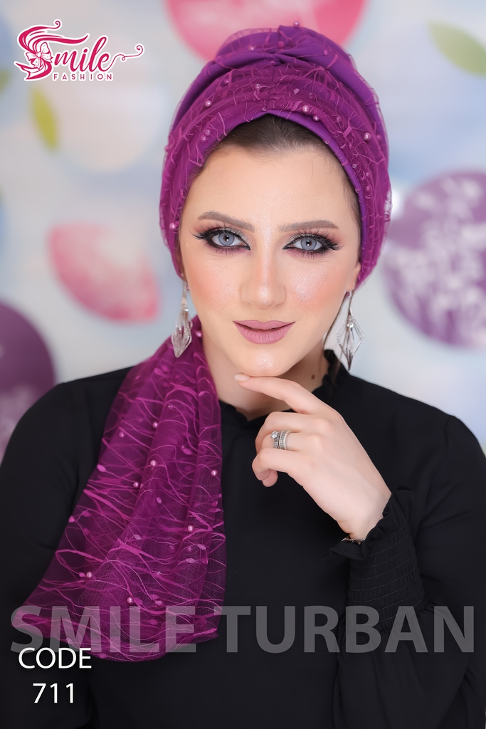 Turban tie Tulle - Smile Turbans - 711
