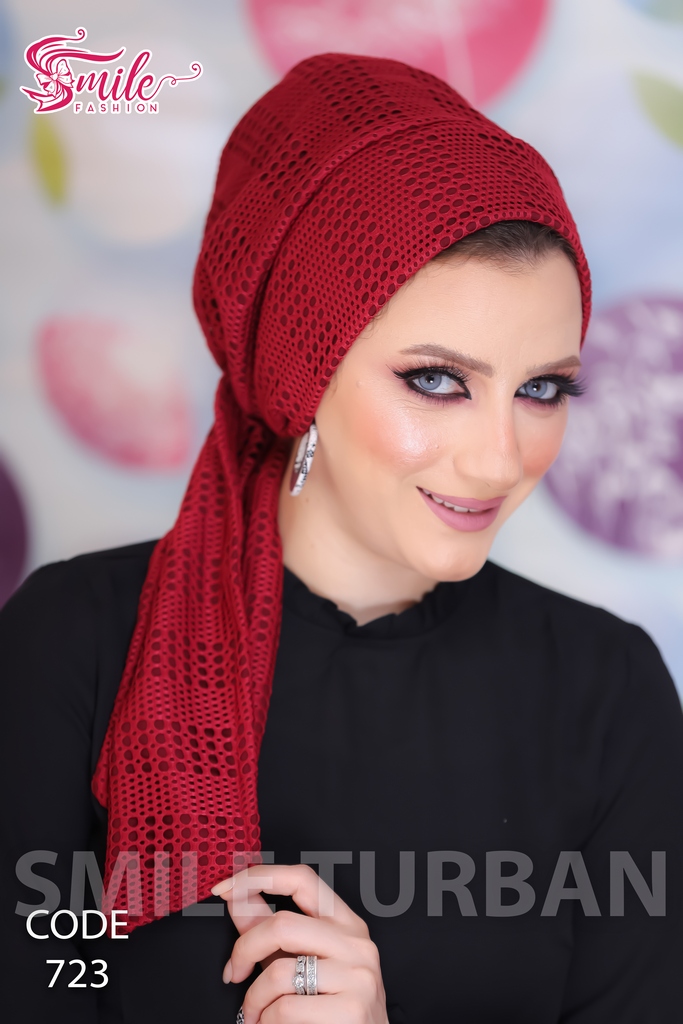 Turban Multi-way tie  kink - Smile Turbans - 723