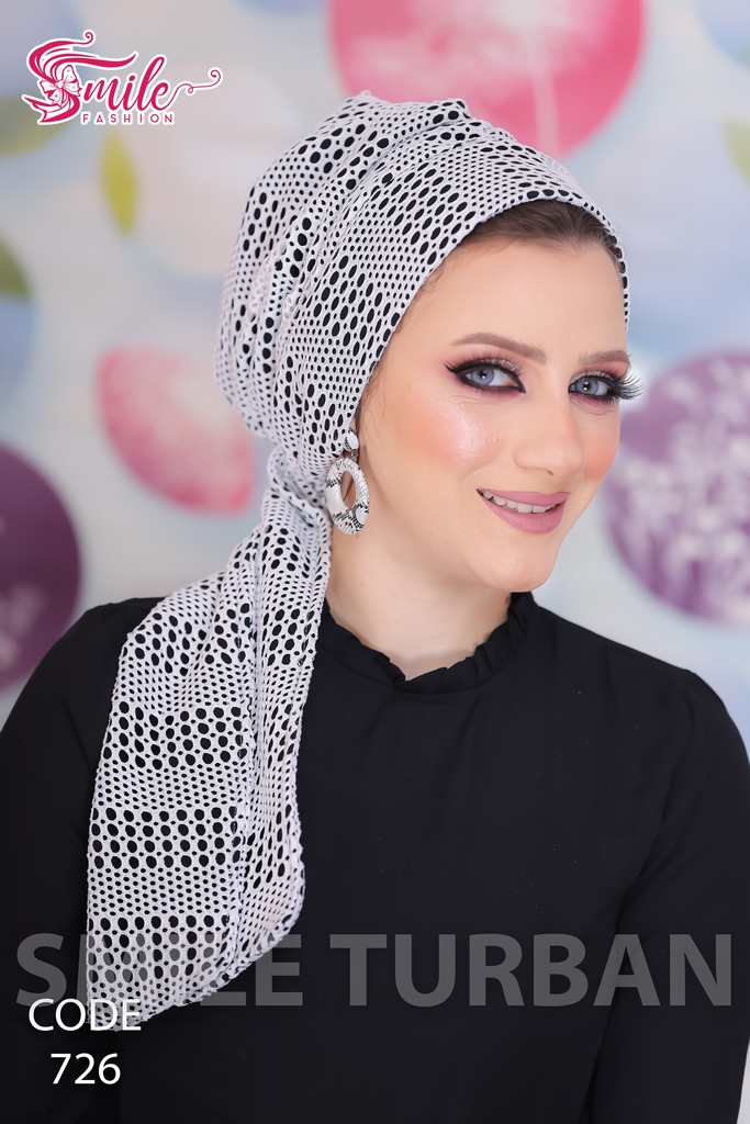Turban Multi-way tie kink - Smile Turbans - 726