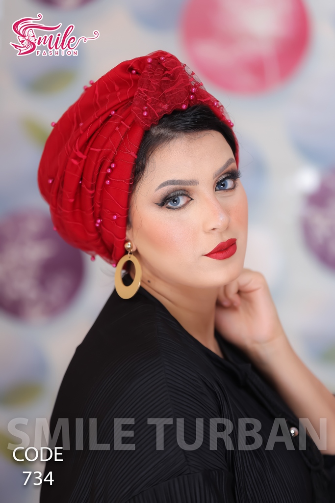 Turban  Crown Tulle - Smile Turbans - 734