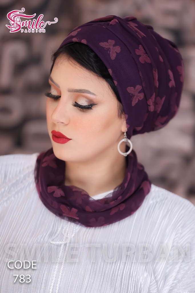 Turban Scotch Tulle - Smile Turbans - 783