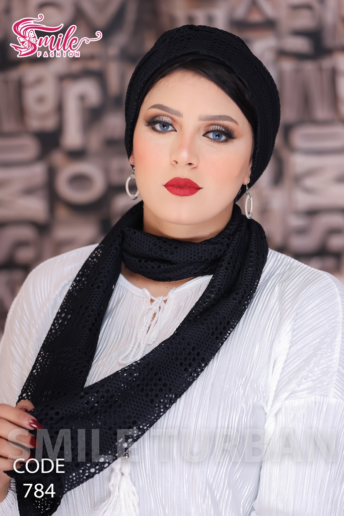 Turban  & Scarf Darby one piece kink - Smile Turbans - 784