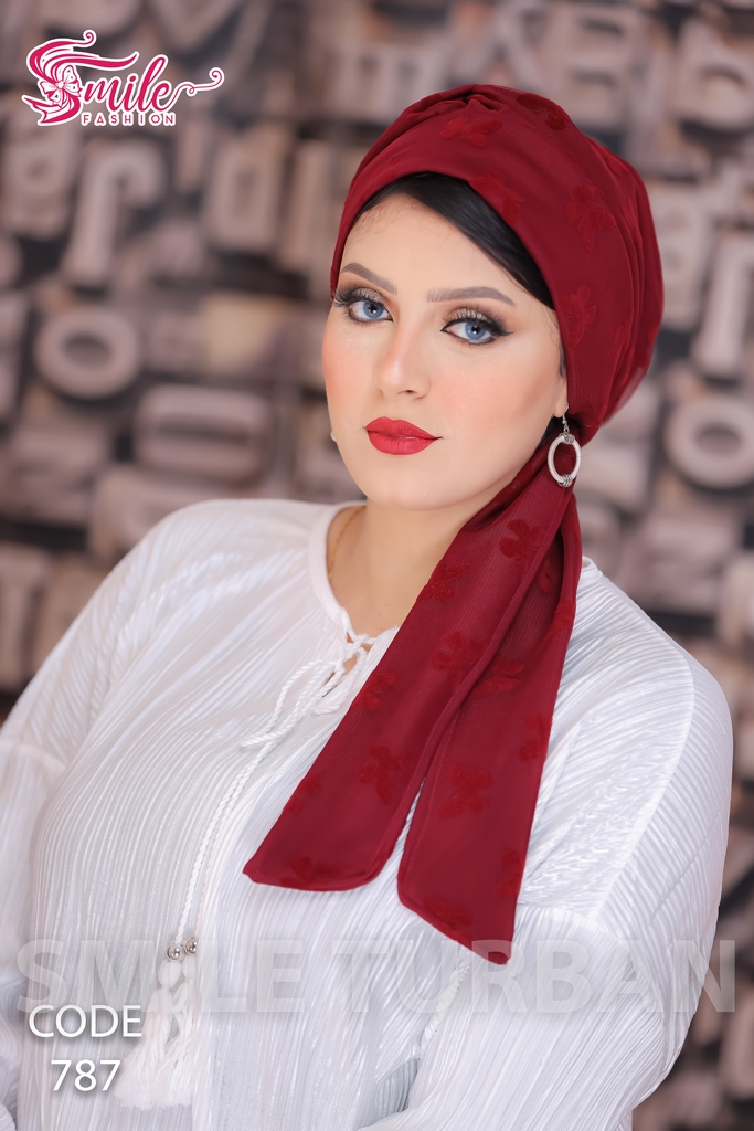 Turban Multi-way Tie Tulle - Smile Turbans - 787