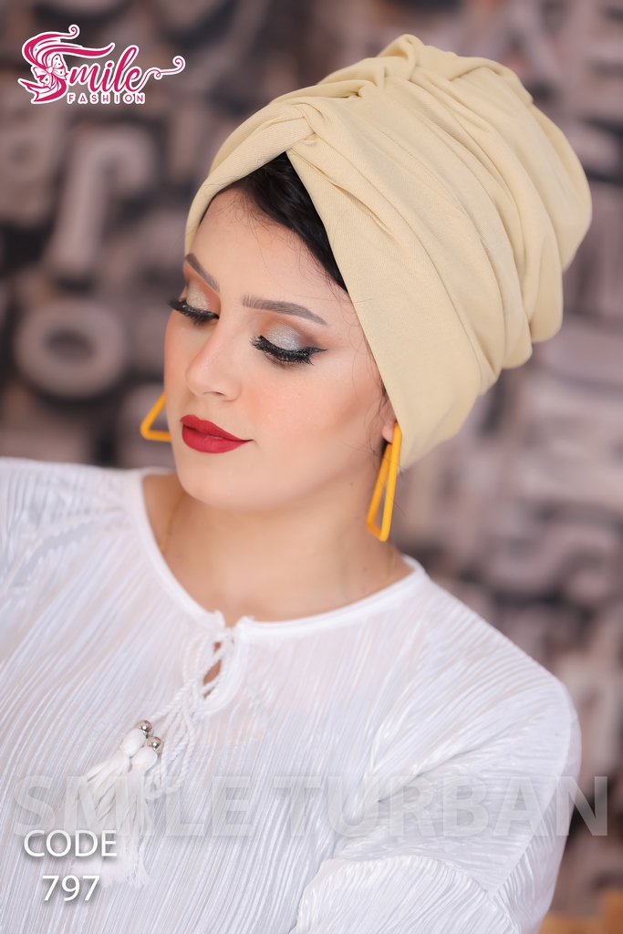 Turban Crocs one piece Tulle - Smile Turbans - 797