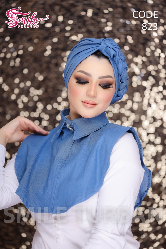 Turban  & Scarf plexus jeans - Smile Turbans - 823