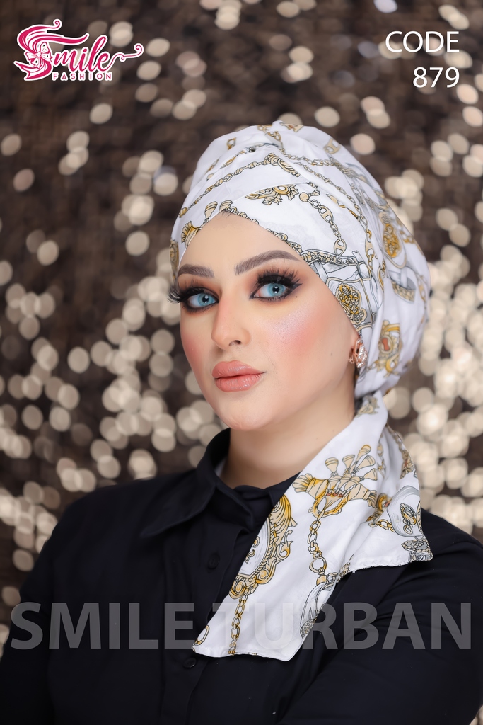 Turban Cross tie  cotton material - Smile Turbans - 879
