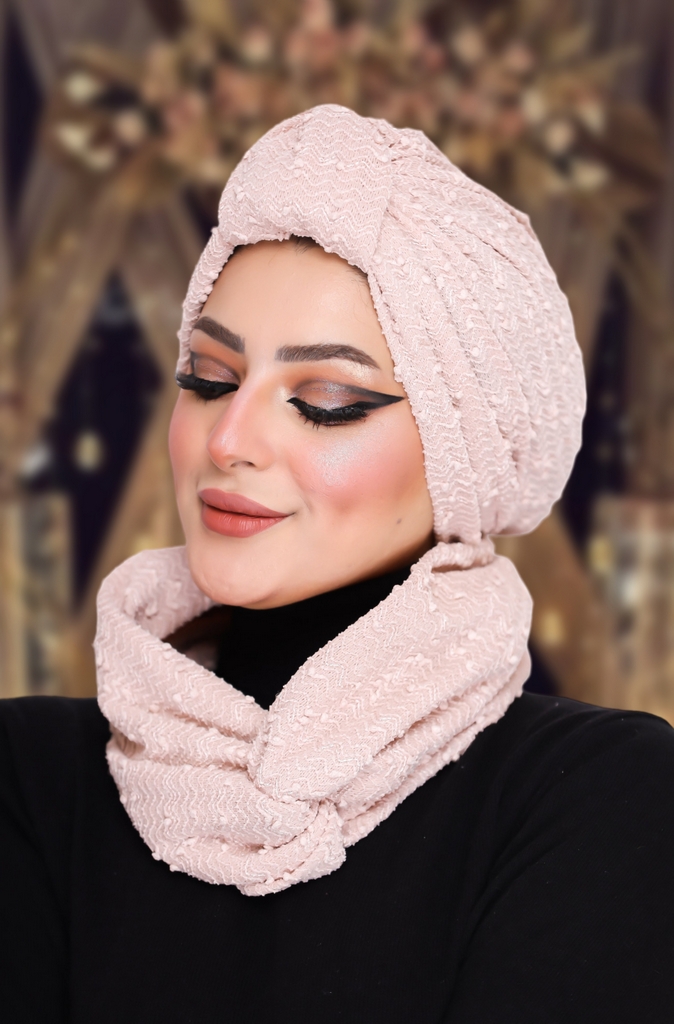 Turban  & Scarf Crown one piece knitwear - Smile Turbans - 910
