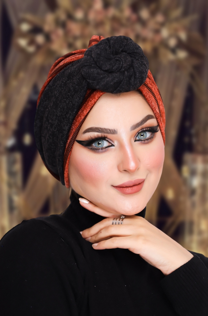 Turban cupcake brooch - Smile Turbans - 920