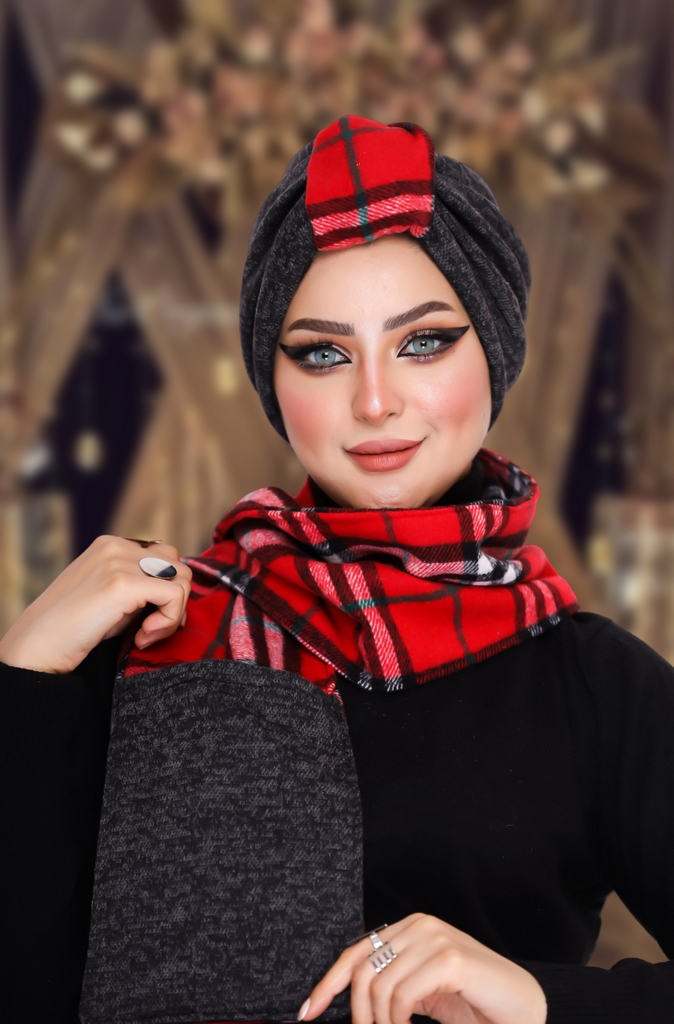 Turban  & Scarf Crown one piece Gogh - Smile Turbans - 933