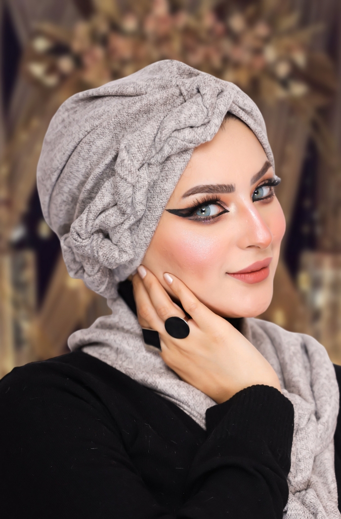 Turban  & Scarf plexus brooch - Smile Turbans - 945