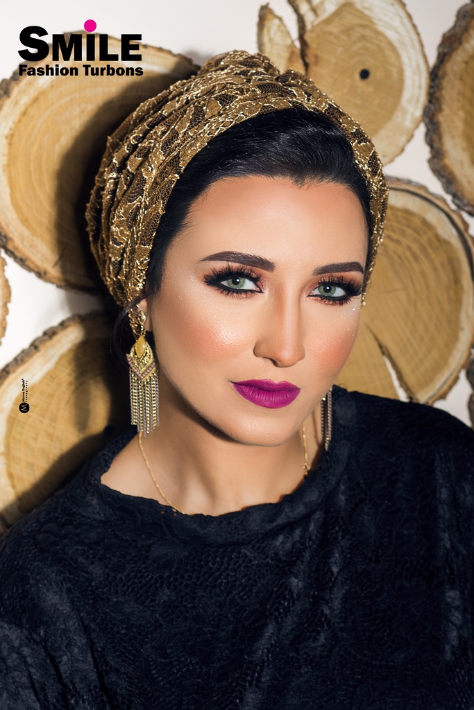 Turban Drape one piece Dantel Joubert - Smile Turbans - 95