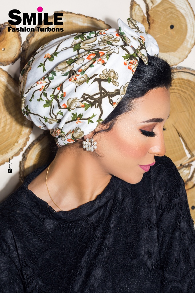 Turban Bow crepe - Smile Turbans - 98