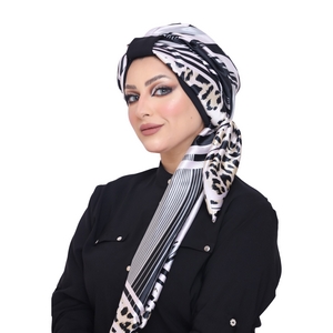 Turban Multi-way  satin material -Smile Turbans - 1068