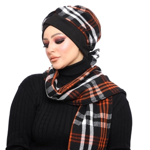 Turban&Scarf One direction is a bow and the other is a cross Gogh -Smile Turbans - 1353