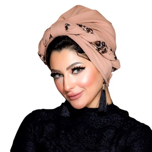 turban plexus crepe -Smile Turbans - 340