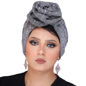 turban flower Fatafit Alsukar Blisih -Smile Turbans - 753