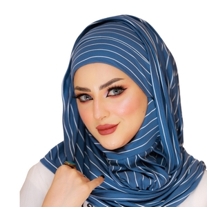 hijab Hijab with Bandana, without pins, ready to wear only chiffon -Smile Turbans - 678