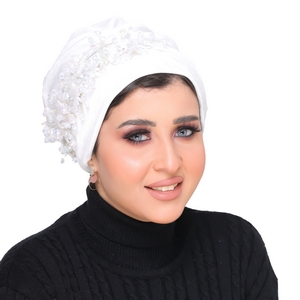 Turban Turban with accessories velvet -Smile Turbans - 1443