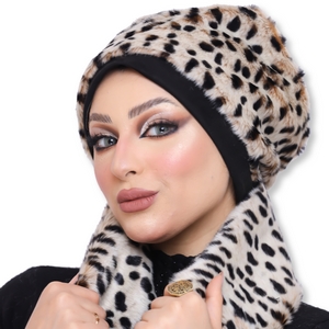 Ice cap&Scarf ice cap Fur -Smile Turbans - 993