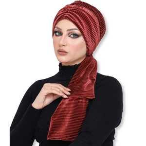 Turban&Scarf Multi-way velvet -Smile Turbans - 1016