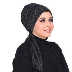 Turban Multi way tie Brooch -Smile Turbans - 1435