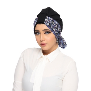 Turban Multi-way crepe material -Smile Turbans - 1314