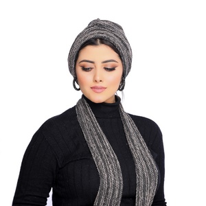 Turban&Scarf Multi-way knitwear -Smile Turbans - 1686