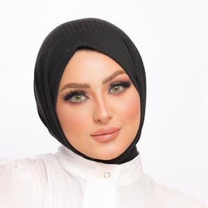 hijab Hijab with Bandana, without pins, ready to wear only Rip -Smile Turbans - 1533