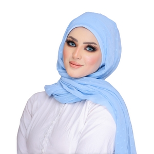 hijab Hijab with Bandana, without pins, ready to wear only chiffon -Smile Turbans - 855