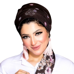 Turban Multi way tie Liverpool material -Smile Turbans - 353