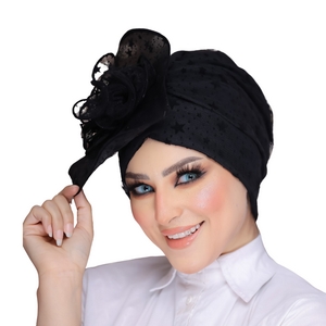 turban Shabu Tulle stars -Smile Turbans - 833