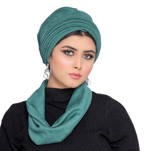 Turban&Scarf Scotch suede -Smile Turbans - 1746