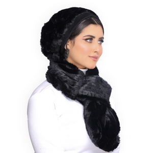 Ice cap&Scarf ice cap Fur -Smile Turbans - 1627