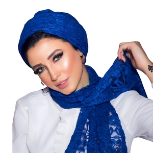 turban  &scarf Scotch Dantel -Smile Turbans - 300