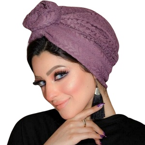 turban cupcake Dantel -Smile Turbans - 244