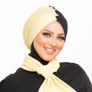 turban  &scarf cross Rip -Smile Turbans - 1500