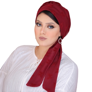 turban Multi-way Tie Tulle Material -Smile Turbans - 787