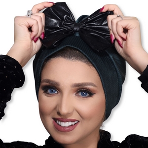 Turban flower suede -Smile Turbans - 508