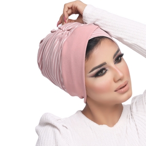 Turban Crocs one piece crepe material -Smile Turbans - 1227