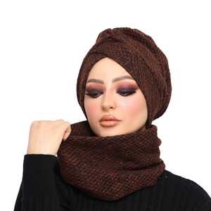 Turban&Scarf Crocs one piece knitwear -Smile Turbans - 1363