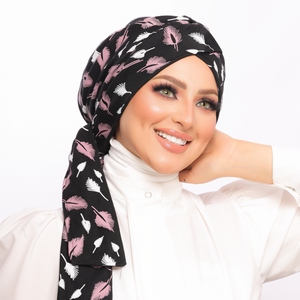 turban  Multi-way tie Tulle Material -Smile Turbans - 1525